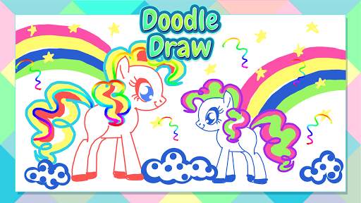 Doodle draw: Drawing games for kids screenshot 1