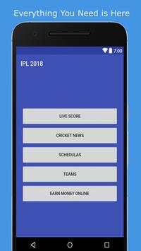 IPL 2018 (Players list,Schedules,Dream11 Helps) screenshot 4