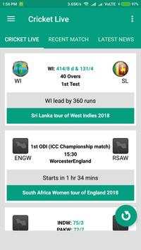 Cricket Live screenshot 4