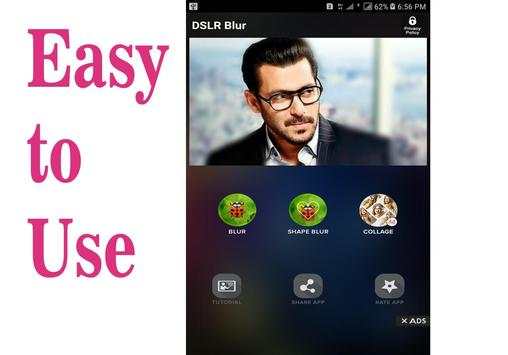 Dslr Blur Photo Effect & Photo editor 1 تصوير الشاشة
