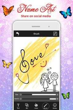 Name art on pic : Stylish Name 5 تصوير الشاشة