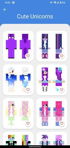 Unicorn Skins screenshot 4