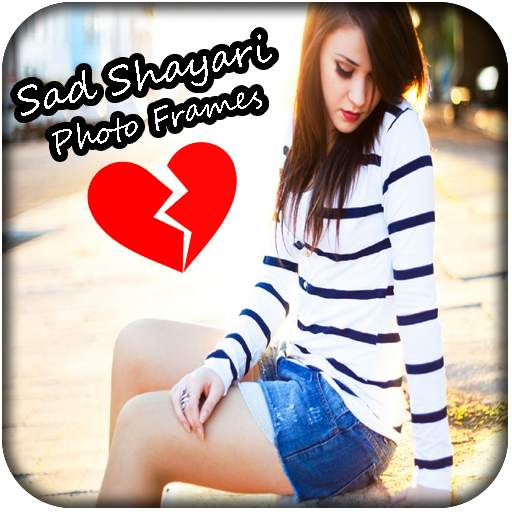 Sad Shayari Photo Frames New 1.4