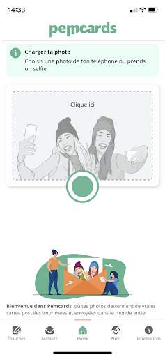 PEMCARDS - photo carte postale screenshot 1