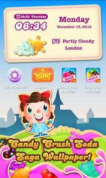 Tema Candy Crush Soda screenshot 2