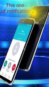 Flashlight color notification screenshot 2