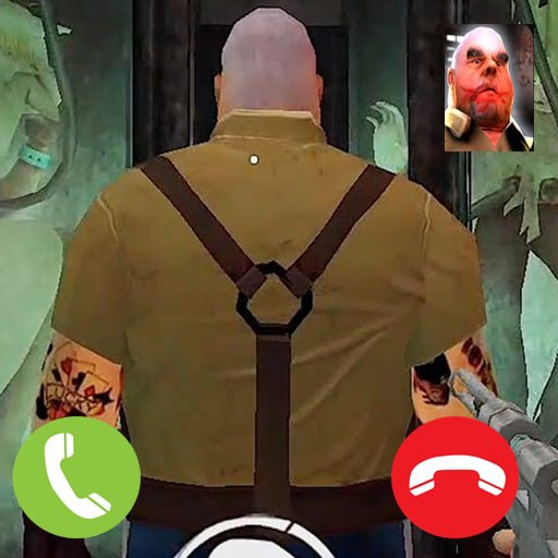 Scary Meat Fake Video Call icon
