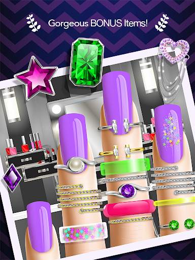 Nail Salon™ Manicure Dress Up Girl Game screenshot 1