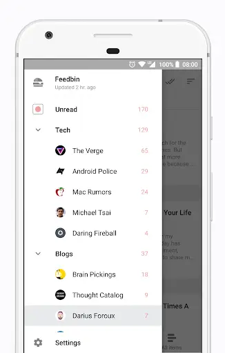 Readably - RSS | Feedbin, Inoreader and Fever API screenshot 3