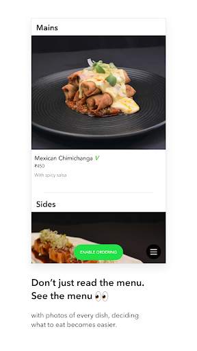 dishnary - visual menu app screenshot 1