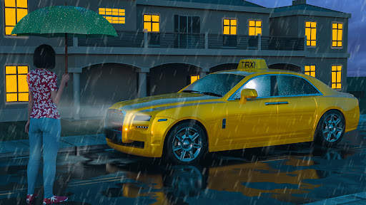 USA City Taxi Driver Mania Fun screenshot 1