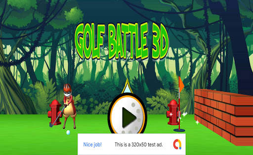 Golf Battle 3D screenshot 1