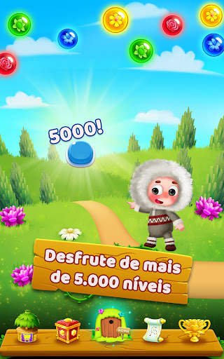 Bubble Shooter-Jogos de Flores screenshot 13