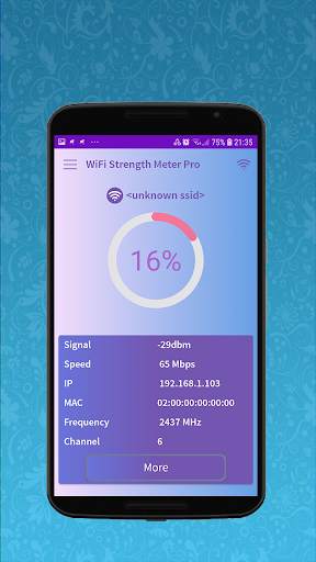 SuperWifi WiFi Signal Strength Meter Pro screenshot 2