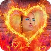 Fire Photo Frame Fire Photo logo