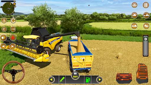 Indian Tractor Driving Game screenshot 1