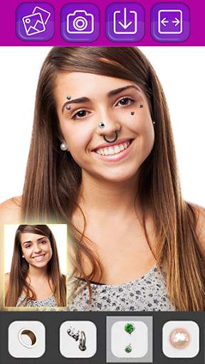 Beauty Piercing Photo Editor screenshot 5