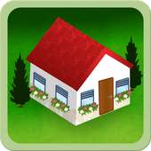 house building game logo