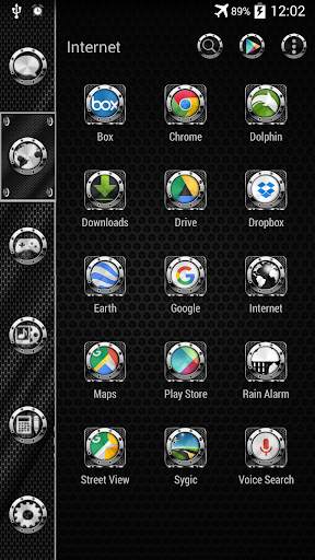 Smart Launcher Theme Mech screenshot 3
