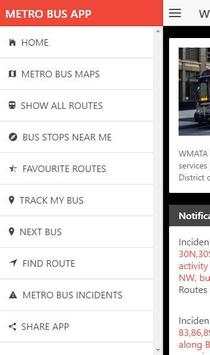Metro Bus for VA/DC/MD screenshot 2