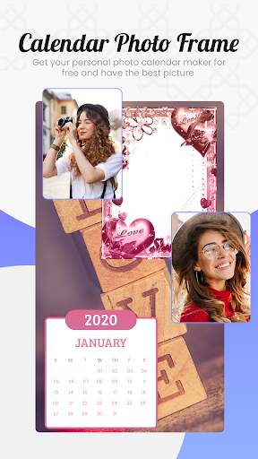 Calendar Photo Frame 2021 - Editor screenshot 1
