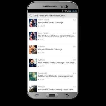 Phir Bhi Tumko Chahunga Song screenshot 1