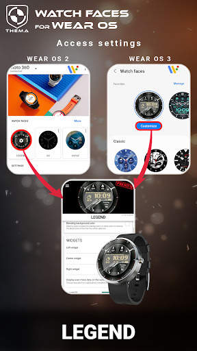 Legend Watch Face screenshot 7