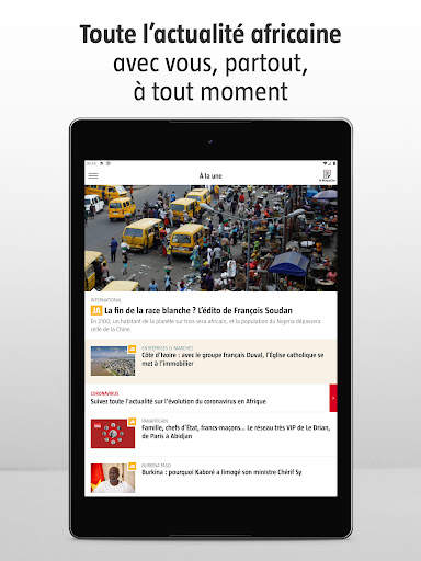 JeuneAfrique.com screenshot 9