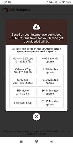 My NetSpeed screenshot 4