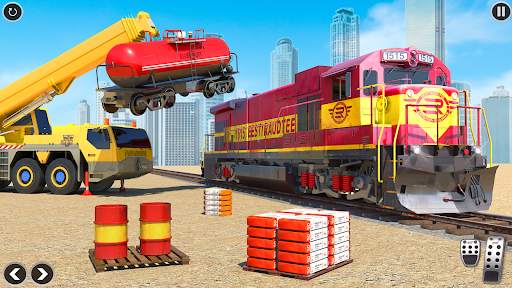 Train Track Real JCB Game screenshot 1