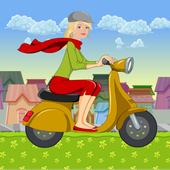 Barbi Ride Scooter icon