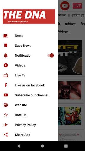 The DNA News 2 تصوير الشاشة