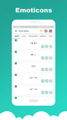 Sohbet Stilleri: Whatsapp için Havalı Yazı Tipleri screenshot 1