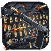 Gun and Bullet Keyboard Theme 10001007