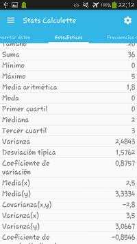 Stats Calculette screenshot 2