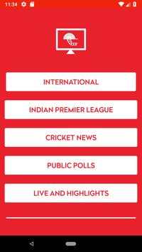 Jio Tv Live Cricket Game screenshot 1