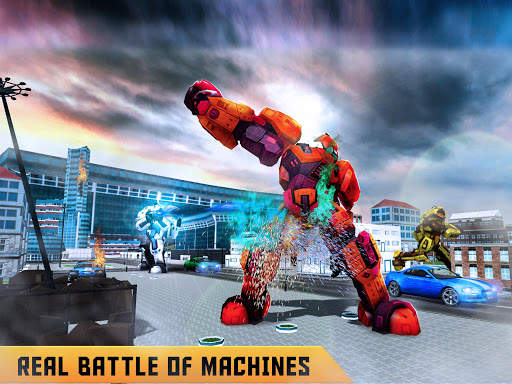 US Police Dog Robot Transform Cop Game screenshot 7