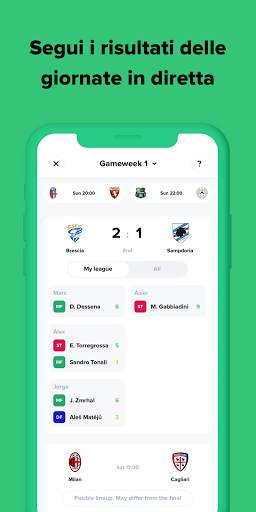 BeManager: Calcio Fanta-sport screenshot 6