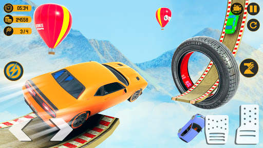 Extreme Track Car Stunts: Impossible Ramp Racing screenshot 2