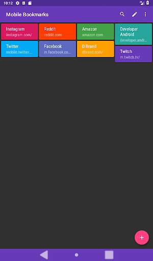 Mobile Bookmarks: Free bookmark manager screenshot 10