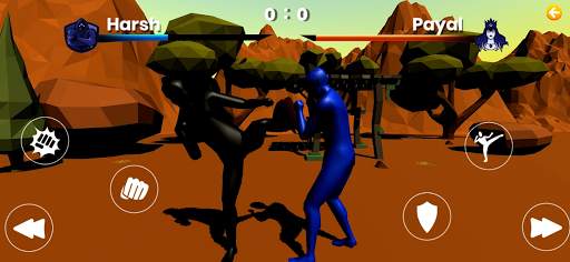 Savage Fighter - 2 Player Fighting Game screenshot 3