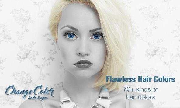 Change Eye Color & Hair Color screenshot 2