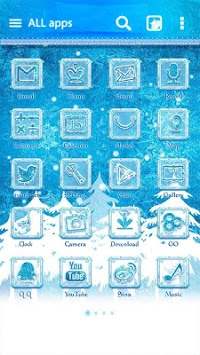 Snowy GO Launcher Theme screenshot 3
