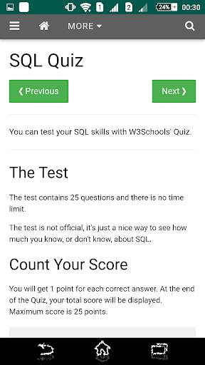 w3school screenshot 4