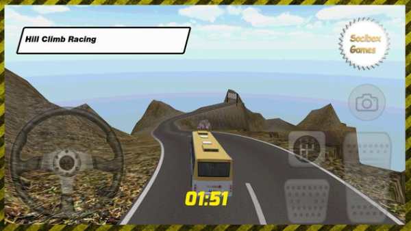 Ekstrim Bus Bukit Climb Racing screenshot 2