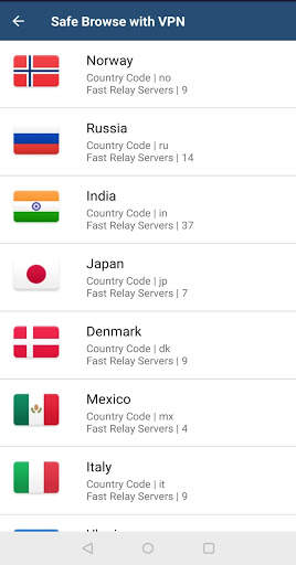 MIKI VPN -High speed VPN with Inbuilt Safe Browser screenshot 6