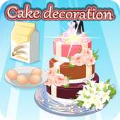 cooking decoration cake game logo