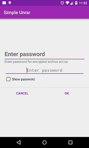 Simple Unrar screenshot 5