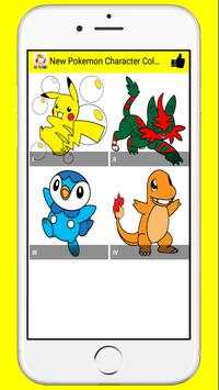 Pokemon Character Coloring Book for Children screenshot 2