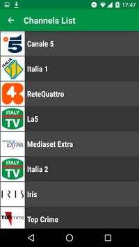 Italy TV Today - Free TV Schedule screenshot 4